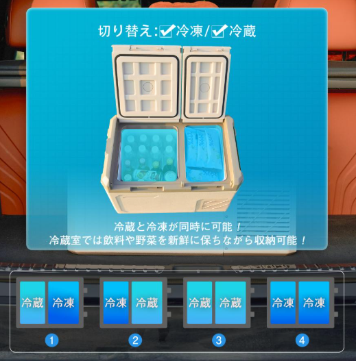 #2810 車載冷蔵庫25L