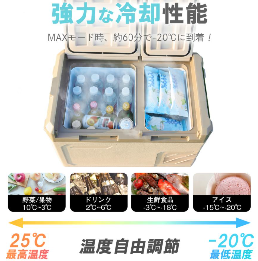 #2810 車載冷蔵庫25L