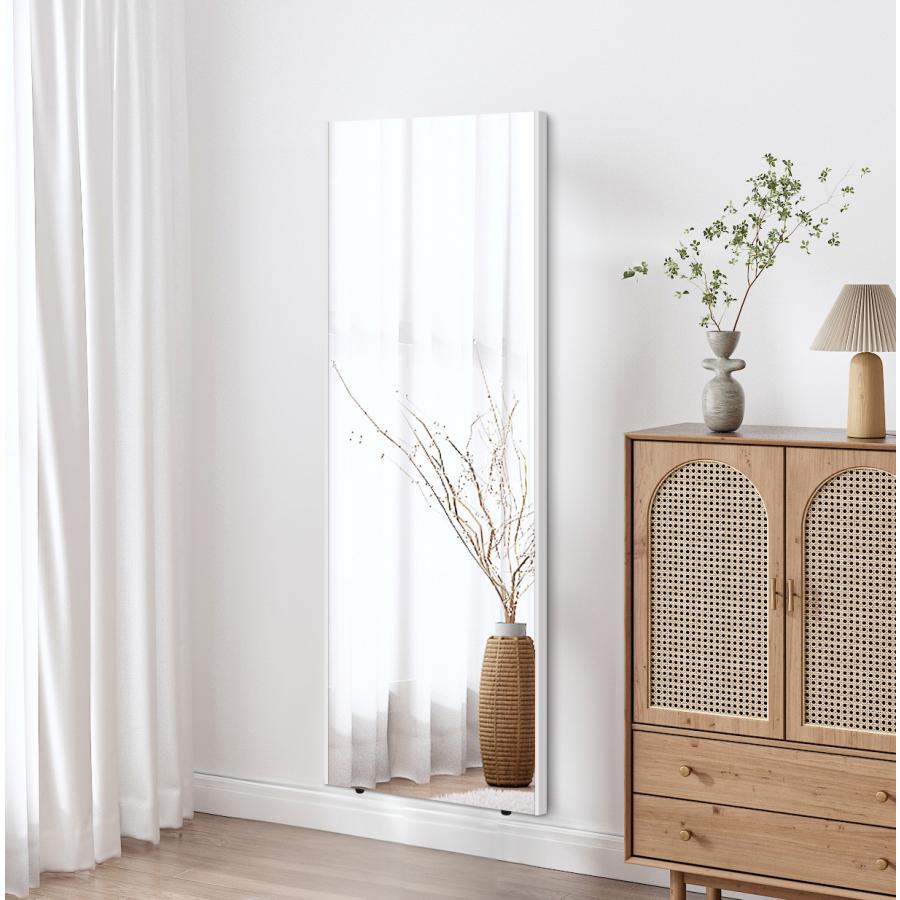 #2640 軽壁掛ケ鏡40*90黒色