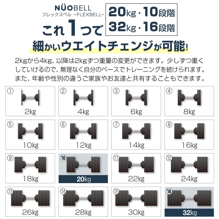 #2562 新フレックスベル32kg黒