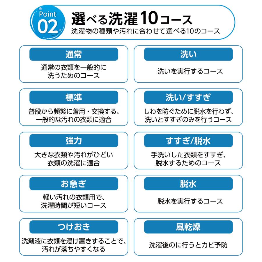 #2604 洗濯機HD5.5kg WH