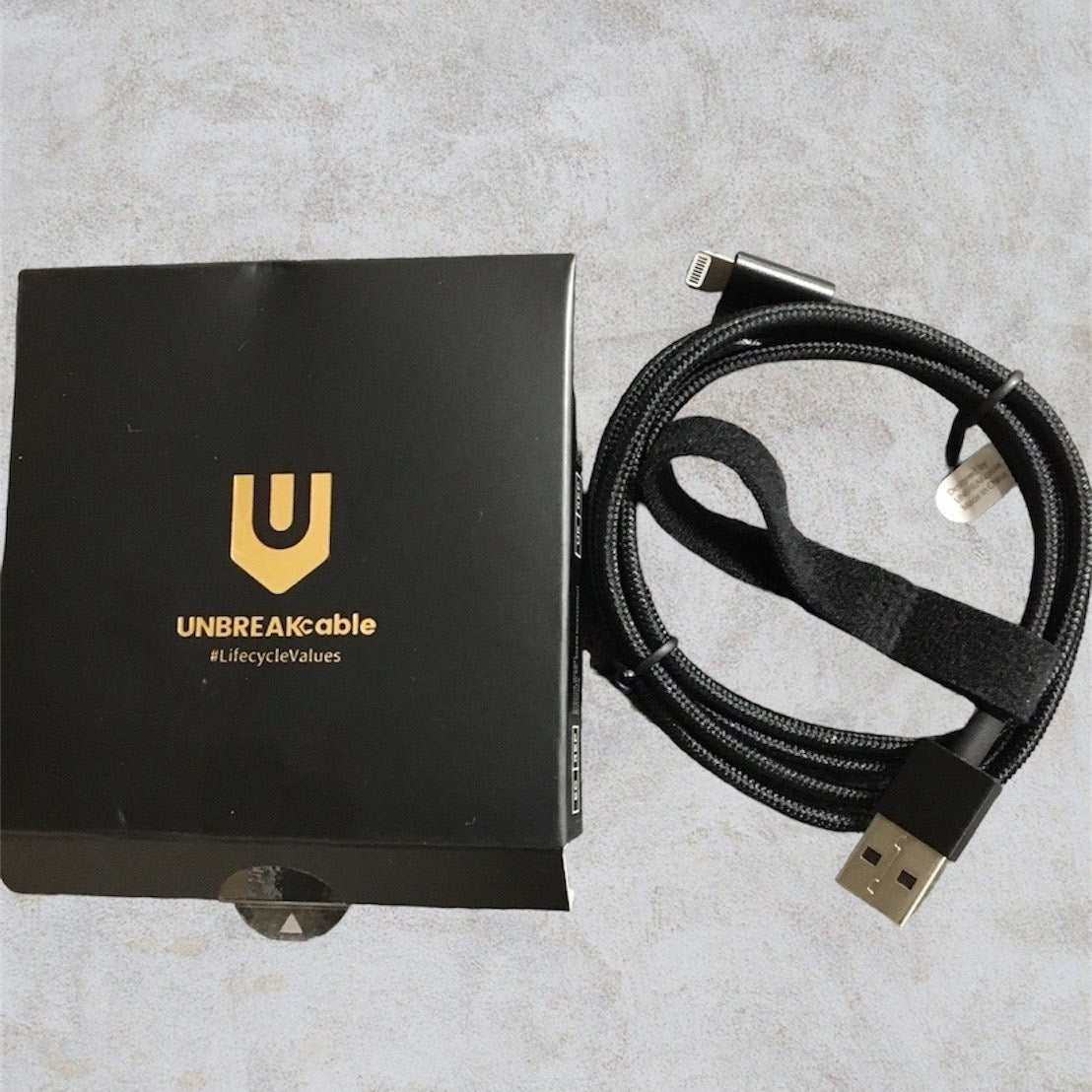 D009　　UNBREAKcable iPhone 充電ケーブル 1M MFi　★