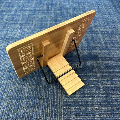 D188 wishacc BOOKSTAND.ブックスタンド 雷紋　●