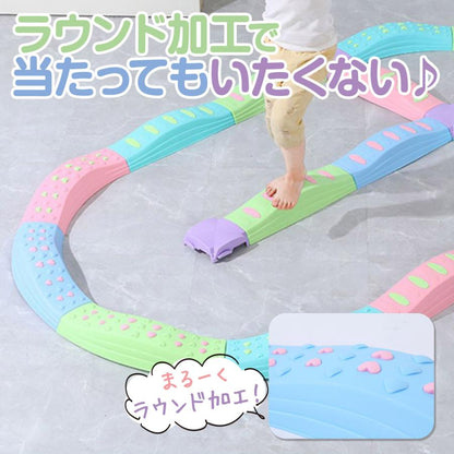 #2402　平均台8点セット丸型