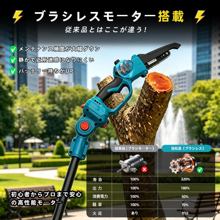 #2184 チェーンソー＋延長ポール