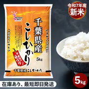 #3085 千葉県産こしひかり精米５ｋｇ