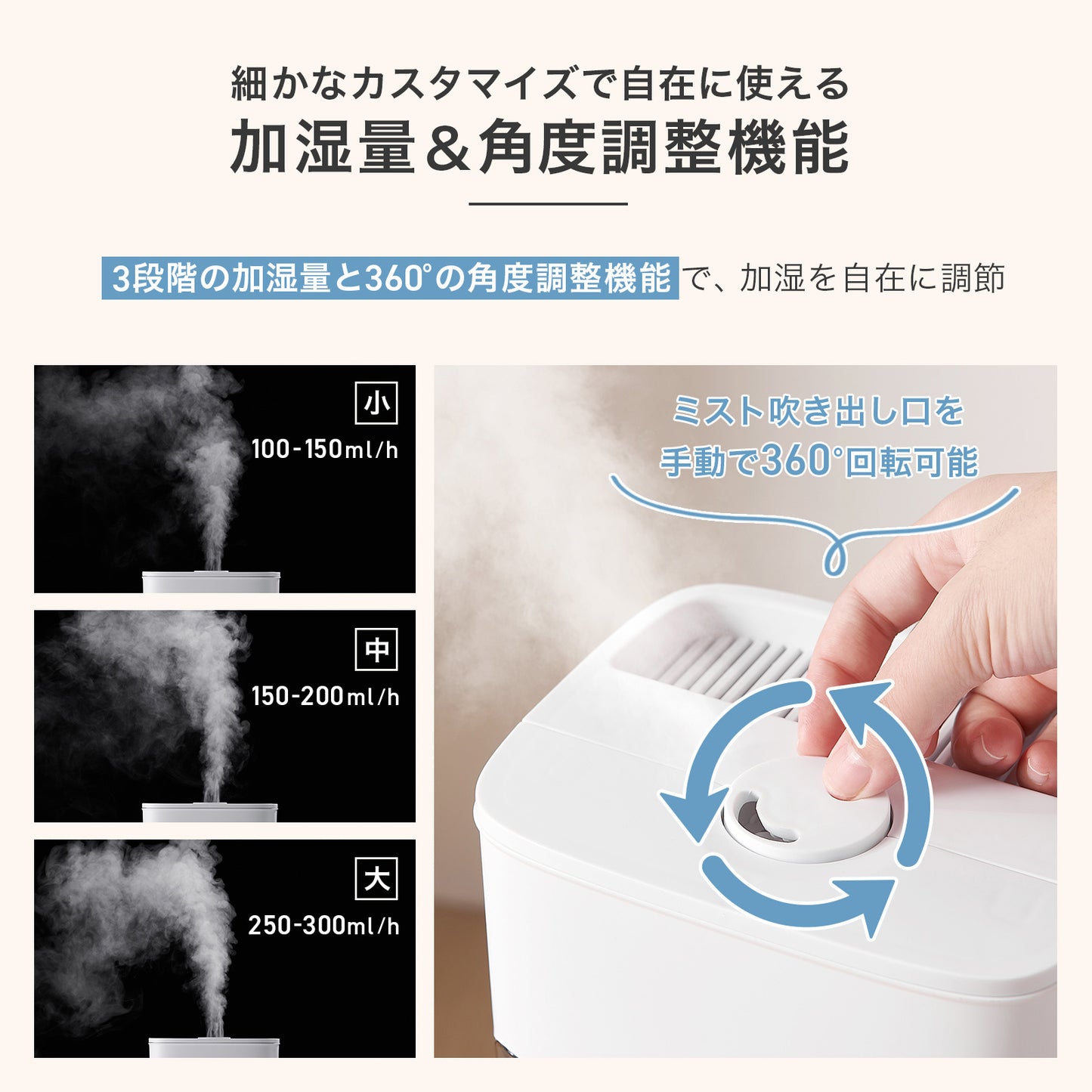 #2927　 超音波加湿器8L