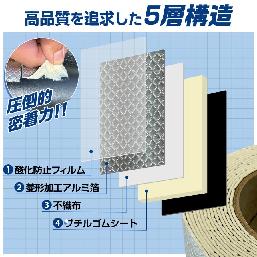 #2327 プチルテープ15x5cm8個