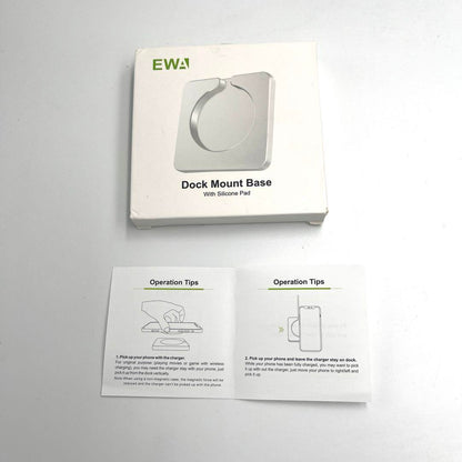 D170　EWAアルミ製 Dock Mount Base シリコンパッド付き 充電スタンド　#