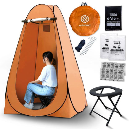 #995 トイレテントブラック