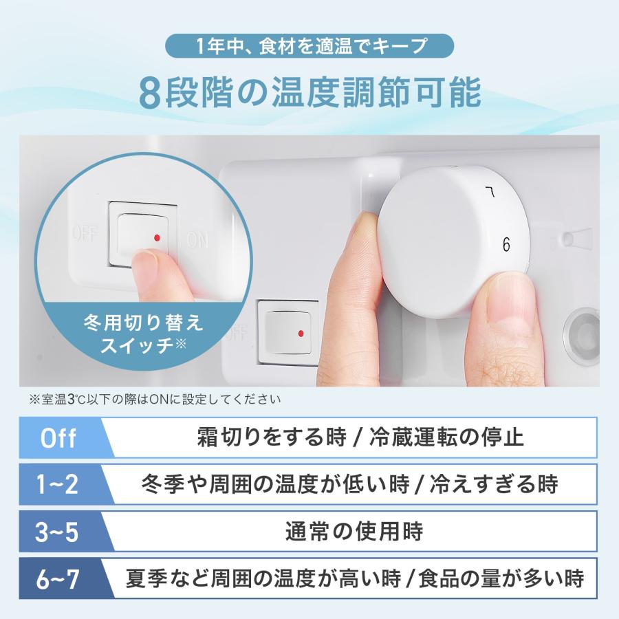 #2897　【新型】冷蔵庫HD60L シルバー