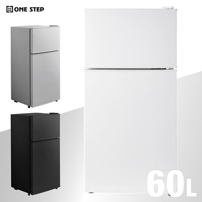 #2897　【新型】冷蔵庫HD60L シルバー