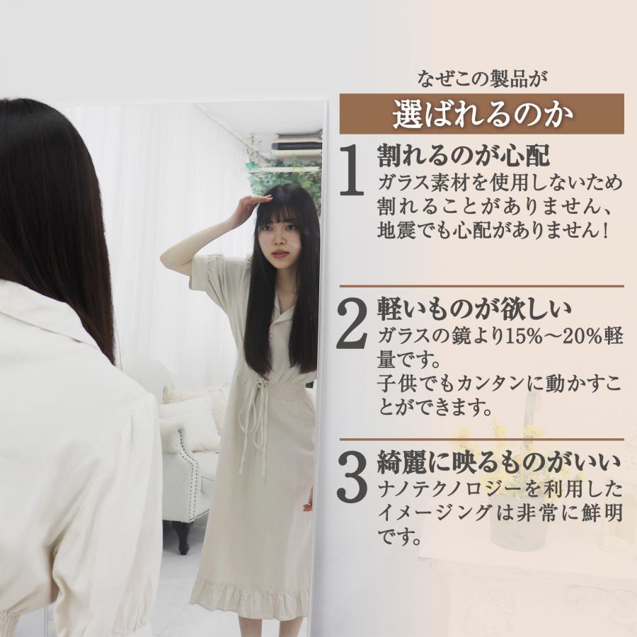 #2102 軽壁掛け鏡160x100木目