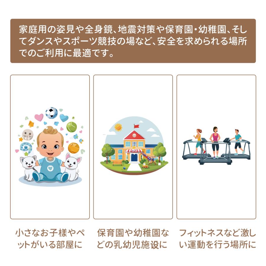 #2295 軽折り畳み鏡160x100銀軽180度折り畳み鏡100銀