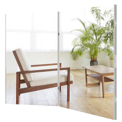 #2295 軽折り畳み鏡160x100銀軽180度折り畳み鏡100銀