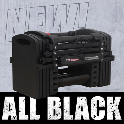 #2848 ブロックダンベルAB23  オールブラック　23kg 　単品