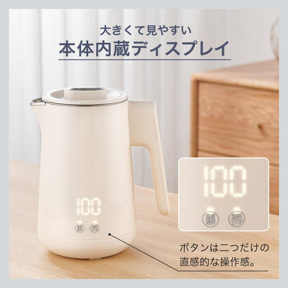 #3104 電気ケトルBE0.8　ベージュ