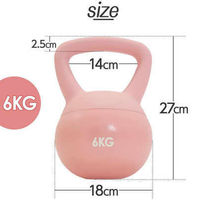 #2455 ソフトケトルベル ピンク6kg
