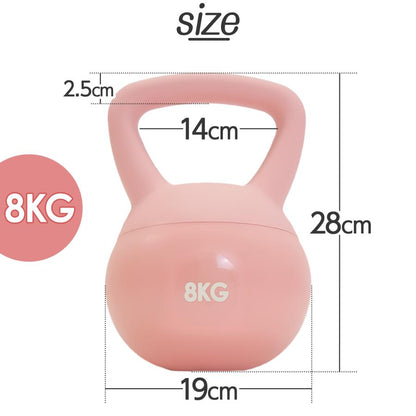 #2458 ソフトケトルベル ピンク8kg