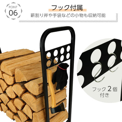 #2906　薪ラック一段