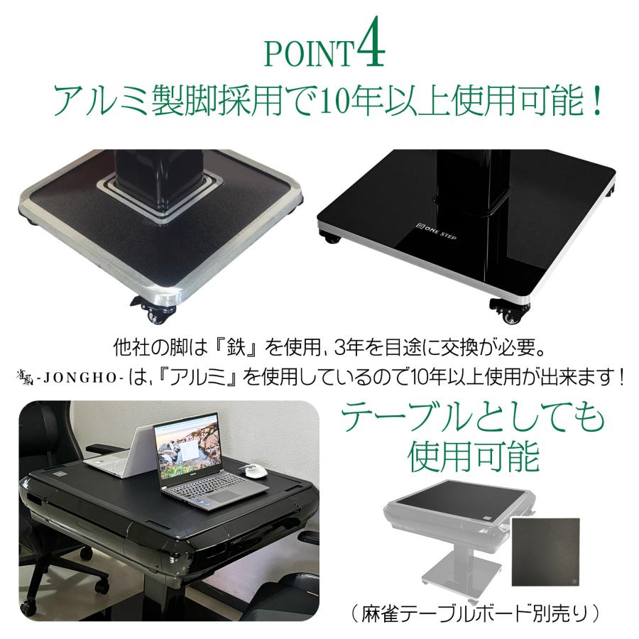 #2520 全自動麻雀アルミ28金+テ  麻雀テーブルボード付きセット
