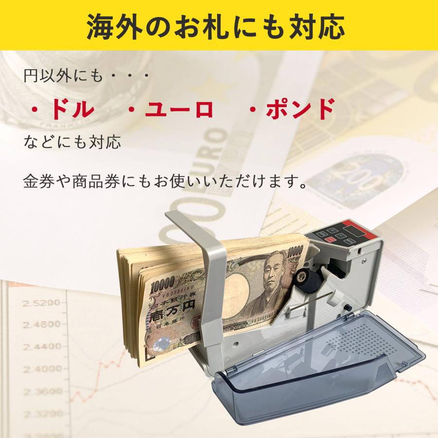 #1504 お札カウンター小型マネーカウンター 小型
