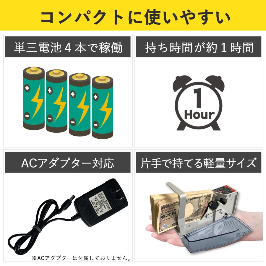 #1504 お札カウンター小型マネーカウンター 小型