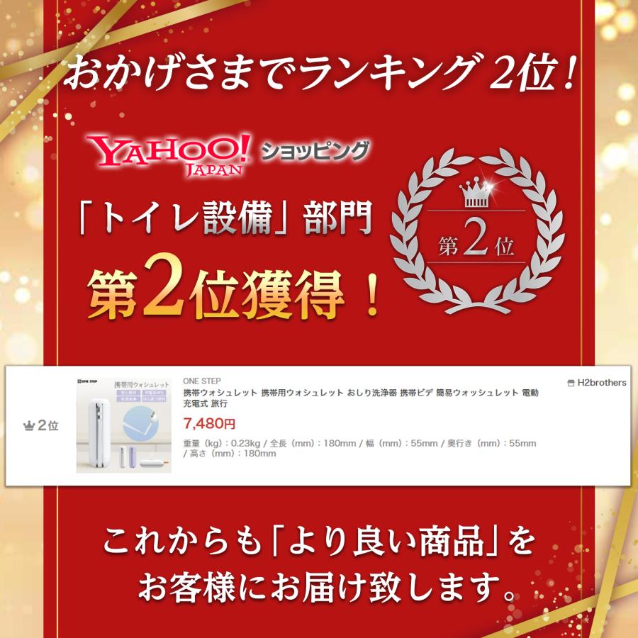 #3103 携帯用ウォシュレットPR　パープル