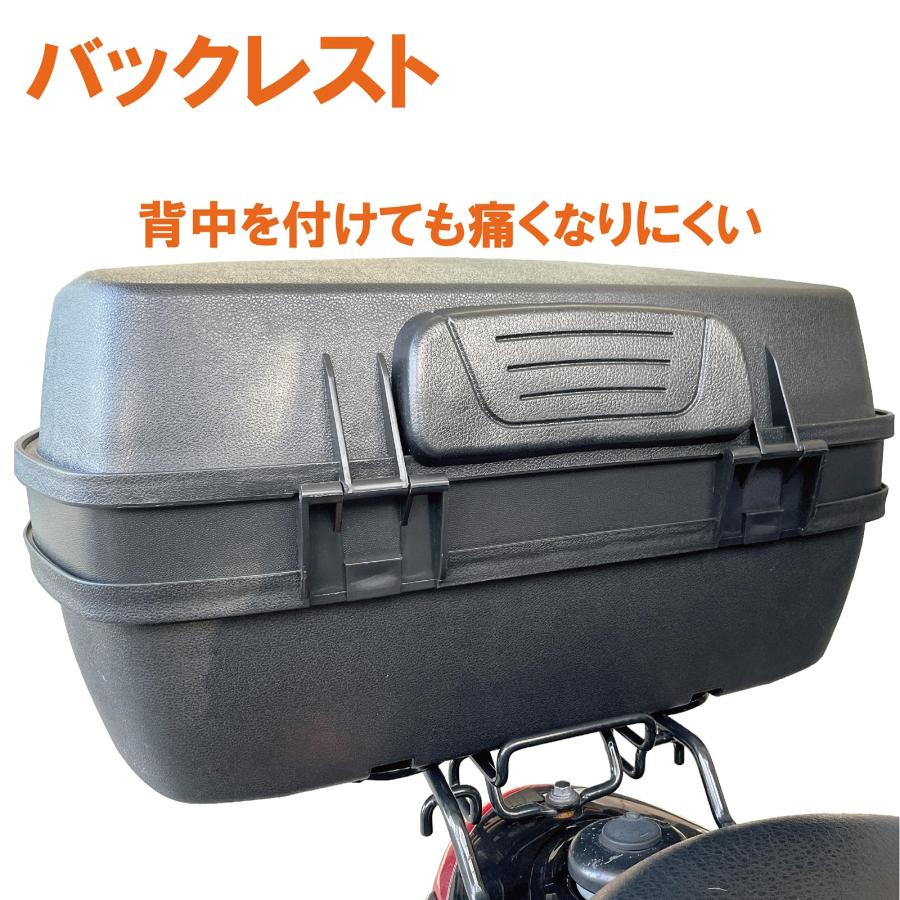 #2336 ABSリアボックス楕円45L