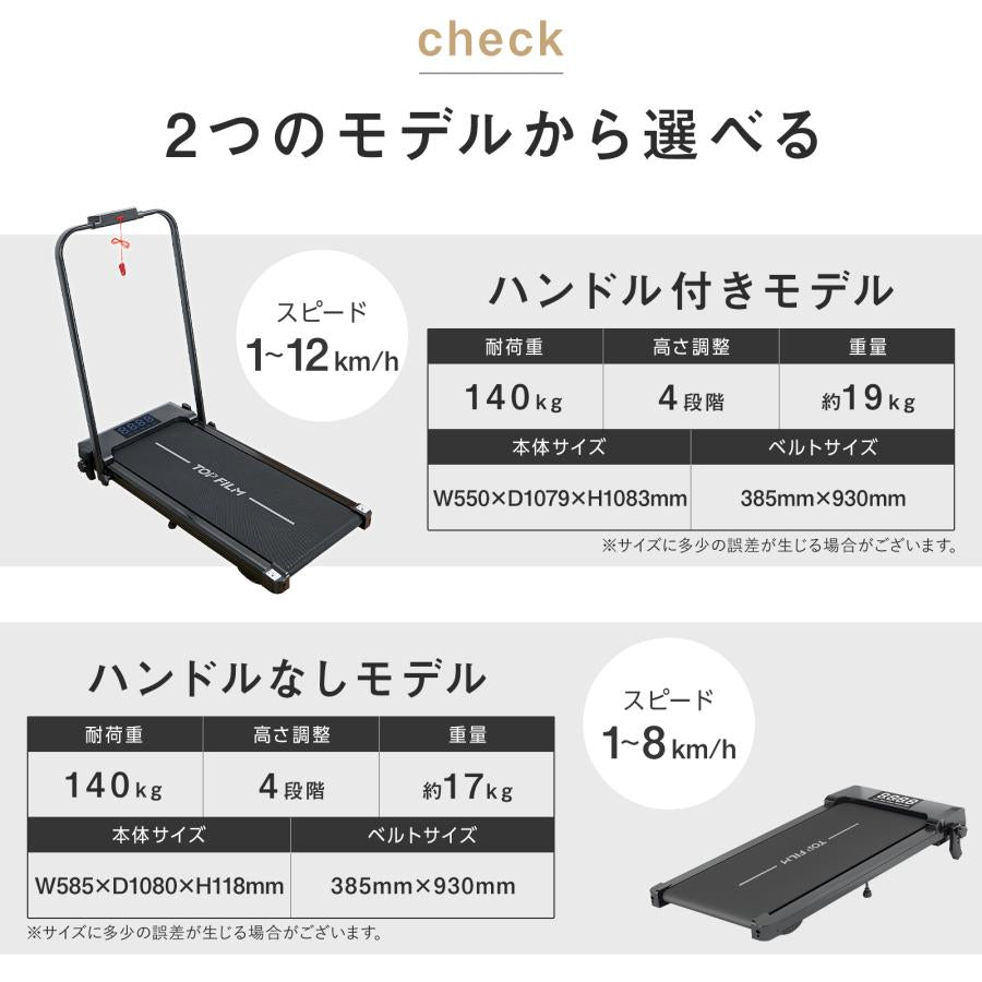 #3087　ルームランナー取手無3.1