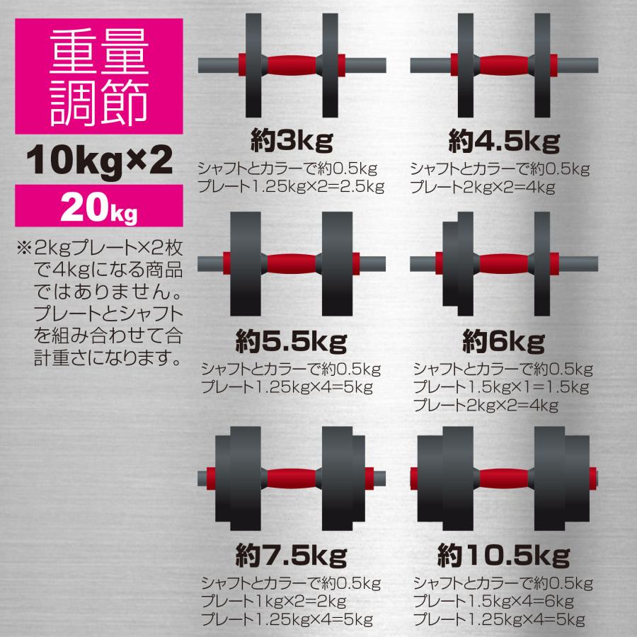 #1378 ダンベル新高性能20kg