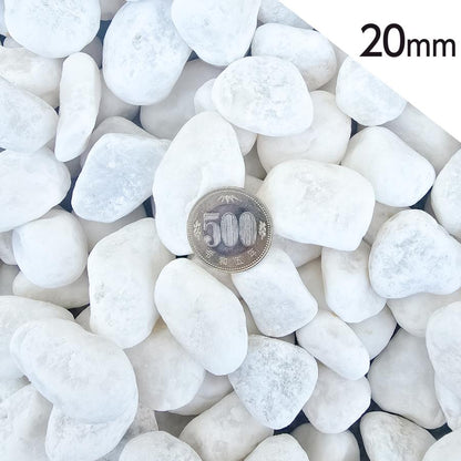 #2762 白玉石 20mmx10