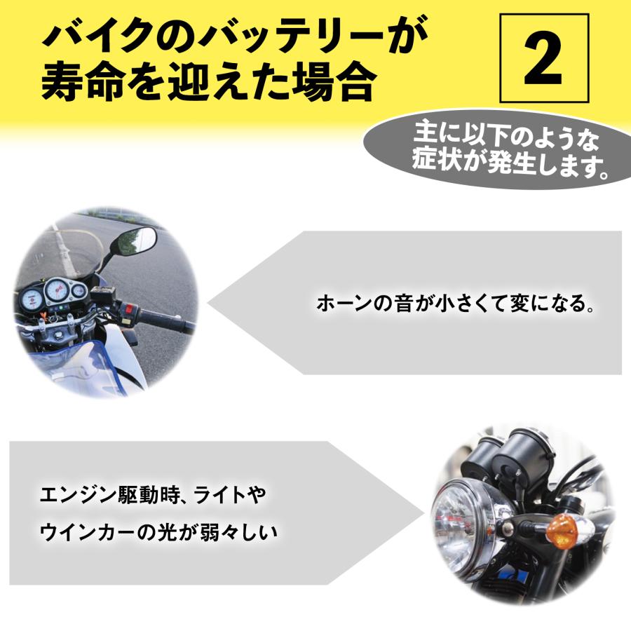 #2843 バイクバッテリ-4L-BS  YTX4L-BS